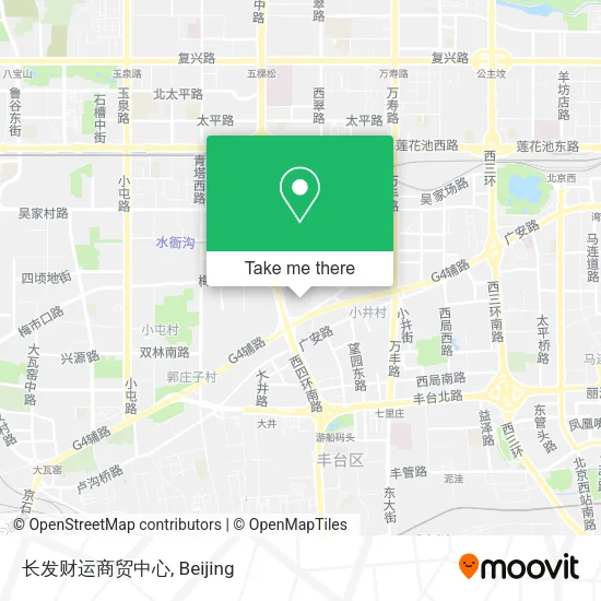 长发财运商贸中心 map