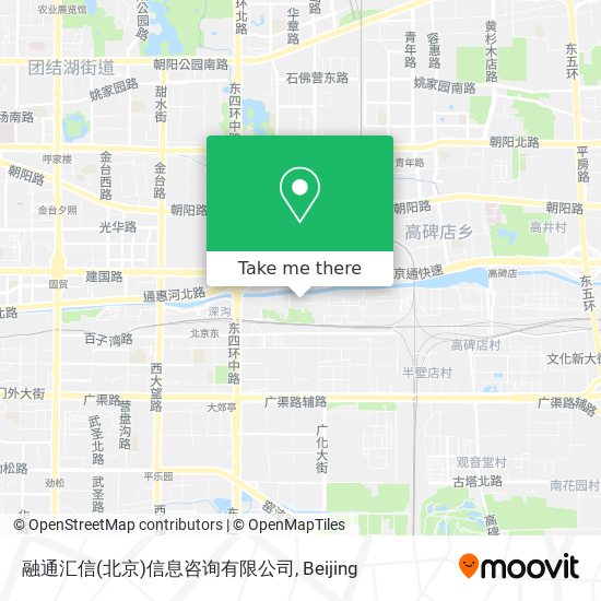融通汇信(北京)信息咨询有限公司 map