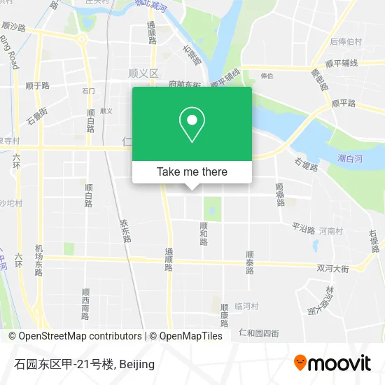 石园东区甲-21号楼 map