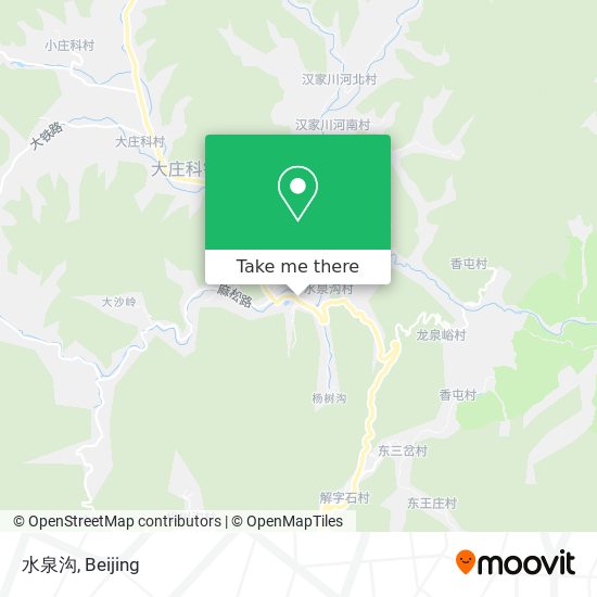 水泉沟 map