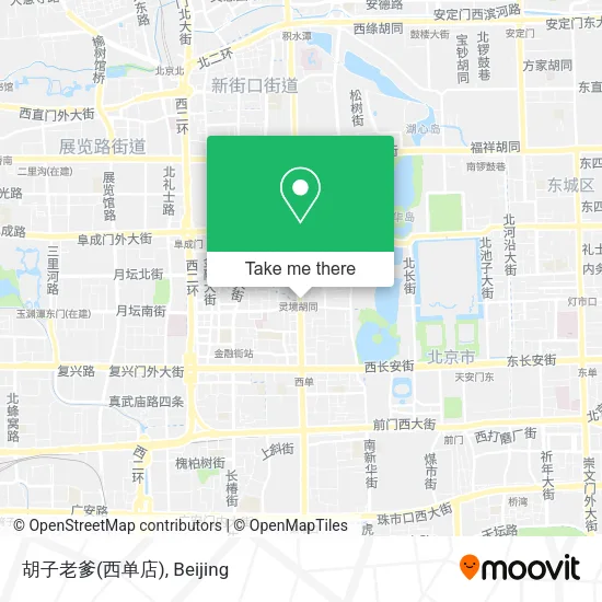 胡子老爹(西单店) map