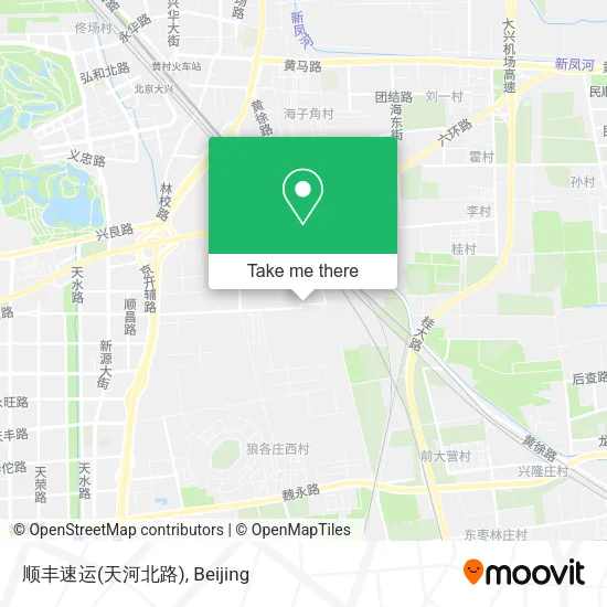 顺丰速运(天河北路) map