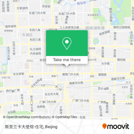 斯里兰卡大使馆-住宅 map