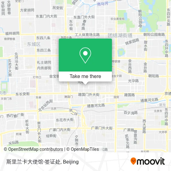 斯里兰卡大使馆-签证处 map
