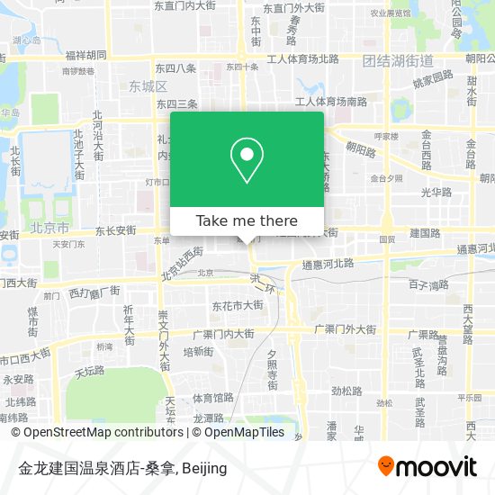 金龙建国温泉酒店-桑拿 map