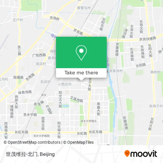 世茂维拉-北门 map