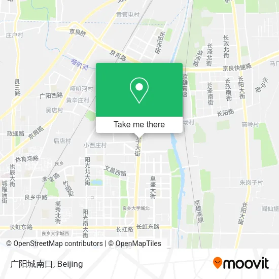广阳城南口 map
