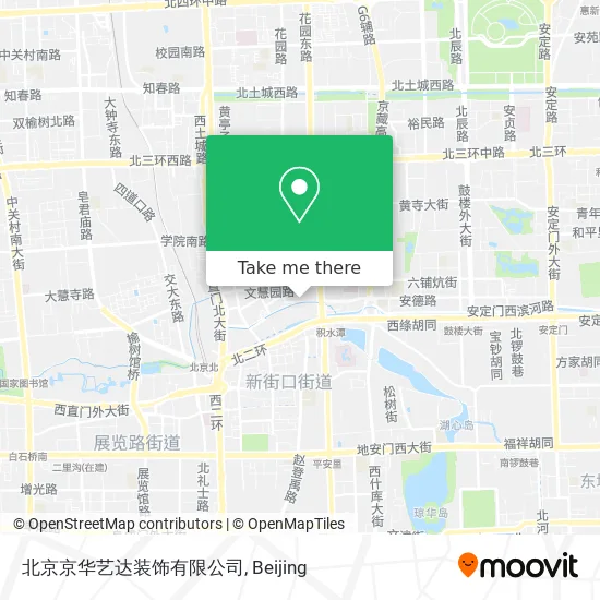 北京京华艺达装饰有限公司 map