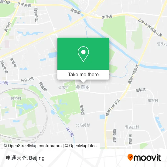 申通云仓 map