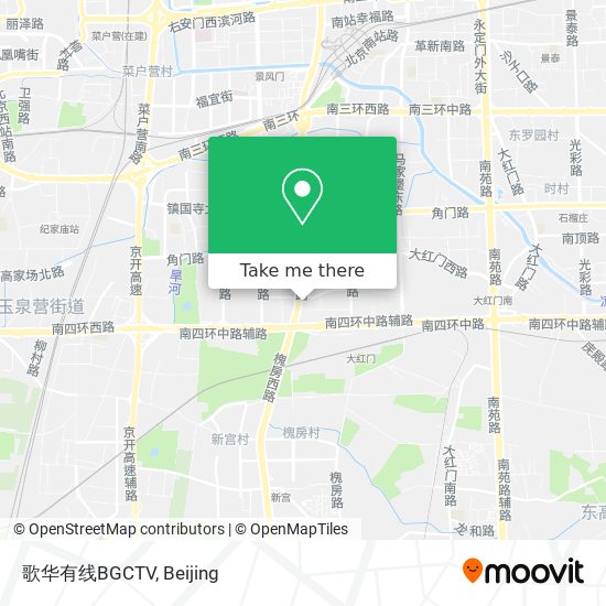 歌华有线BGCTV map