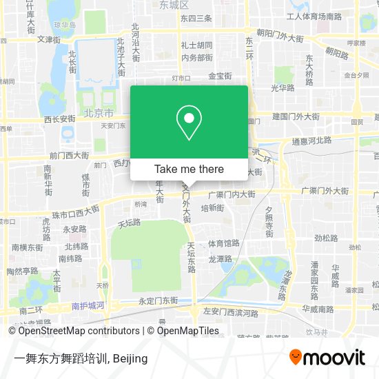 一舞东方舞蹈培训 map