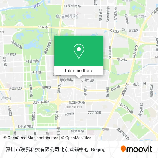 深圳市联腾科技有限公司北京营销中心 map