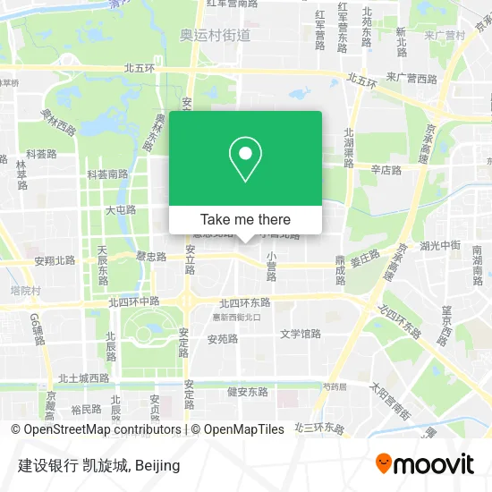 建设银行 凯旋城 map