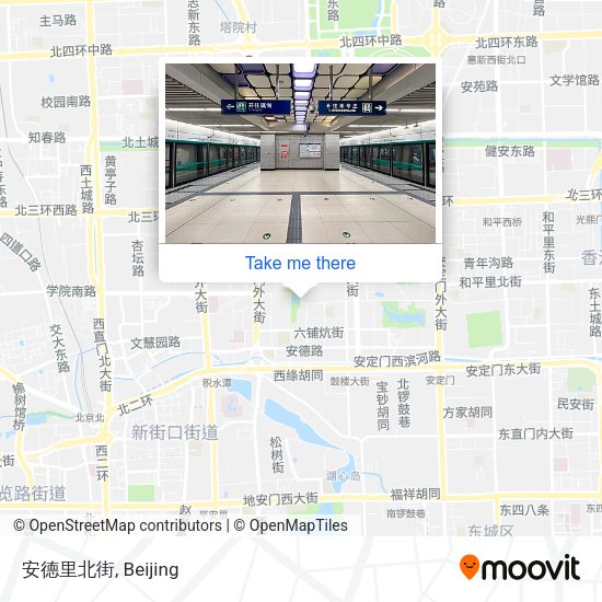 安德里北街 map