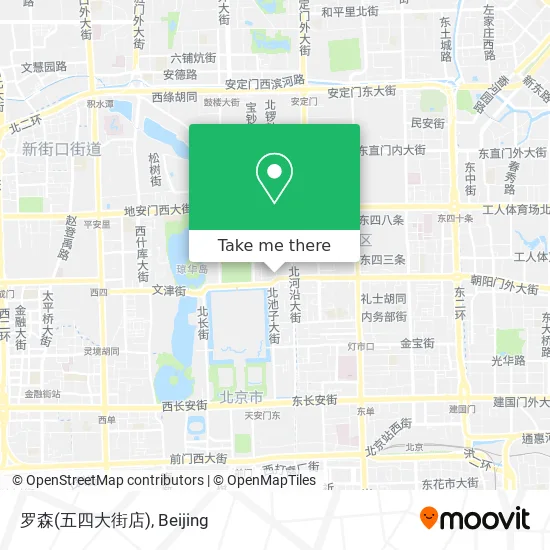 罗森(五四大街店) map