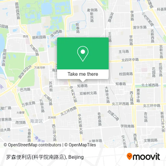罗森便利店(科学院南路店) map