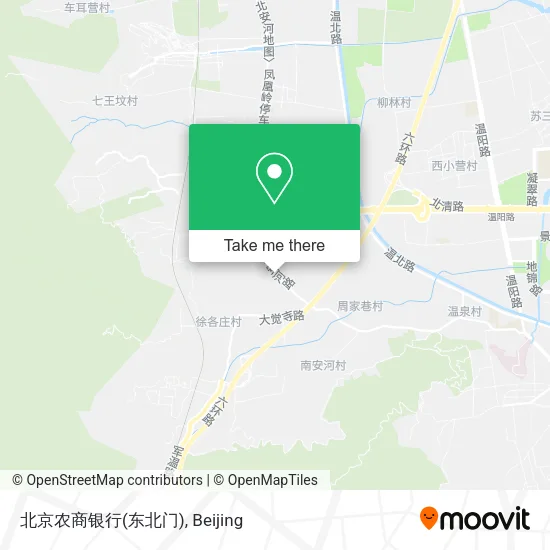 北京农商银行(东北门) map