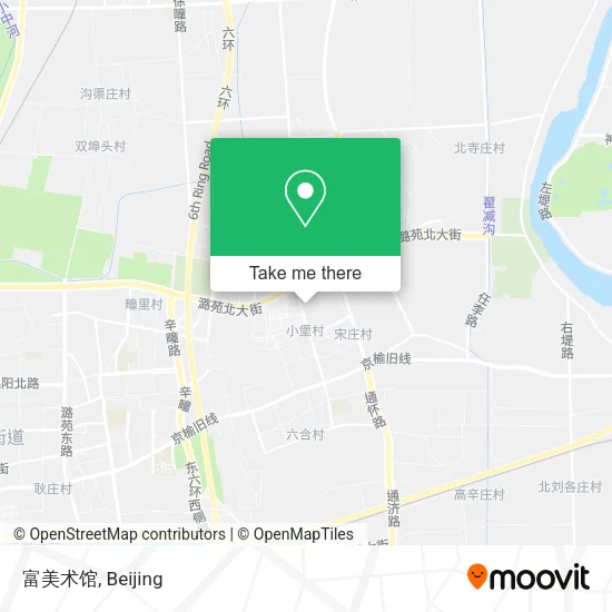 富美术馆 map