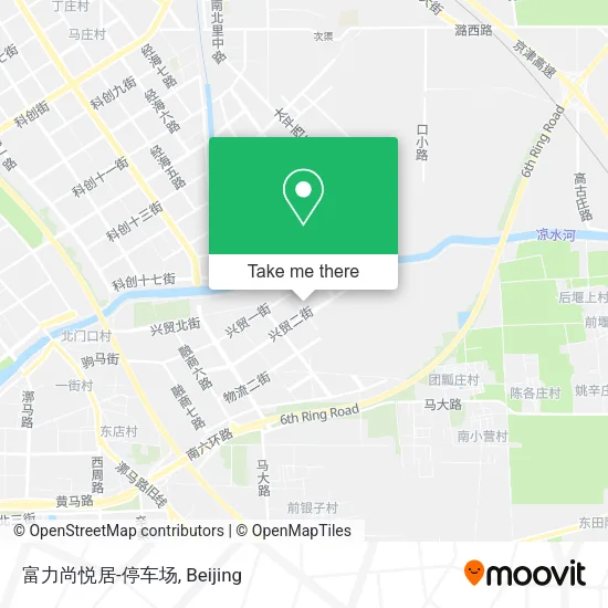 富力尚悦居-停车场 map