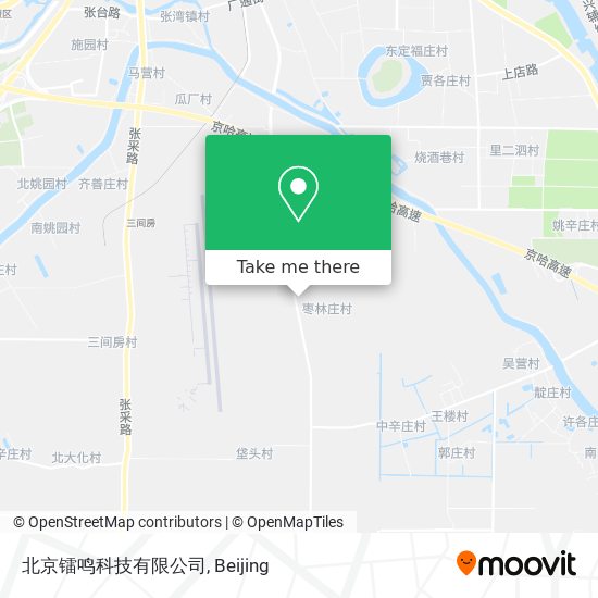 北京镭鸣科技有限公司 map