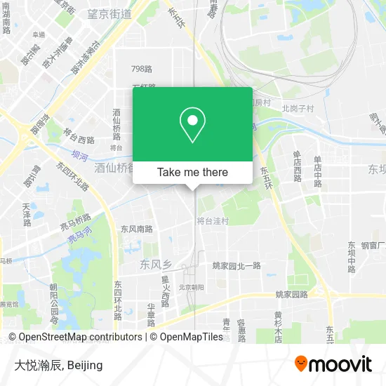 大悦瀚辰 map