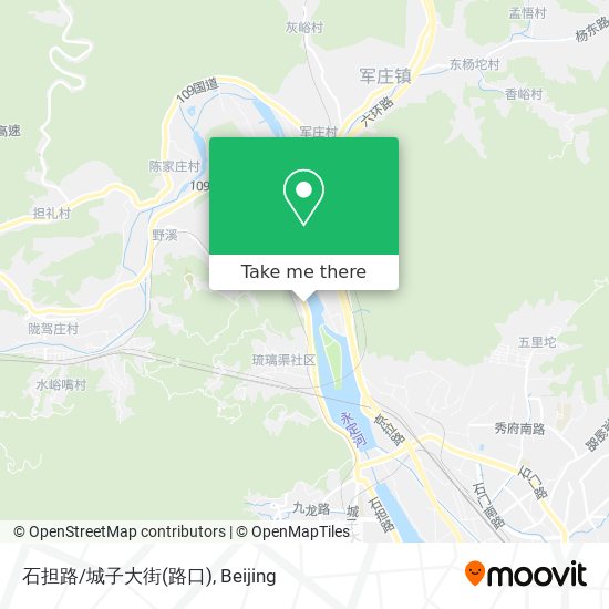石担路/城子大街(路口) map