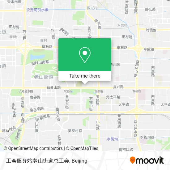工会服务站老山街道总工会 map