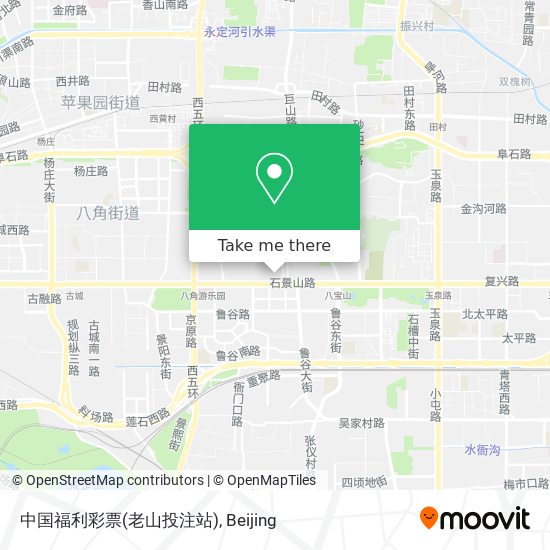 中国福利彩票(老山投注站) map