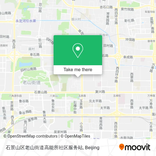 石景山区老山街道高能所社区服务站 map