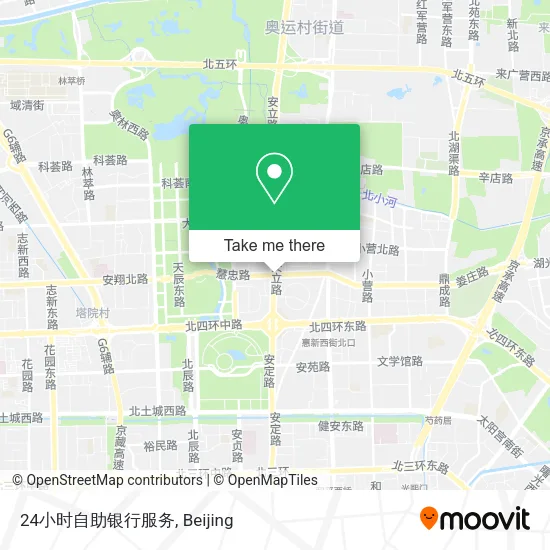 24小时自助银行服务 map
