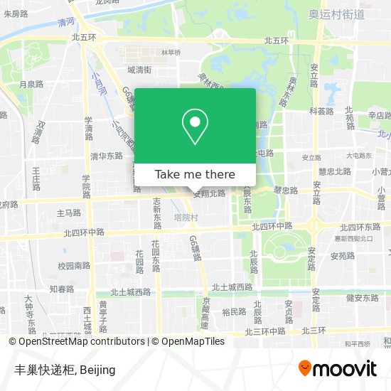 丰巢快递柜 map