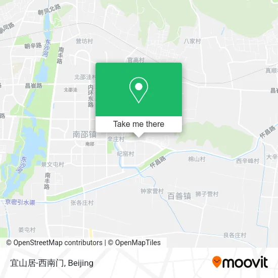 宜山居-西南门 map