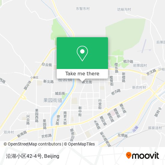 沿湖小区42-4号 map