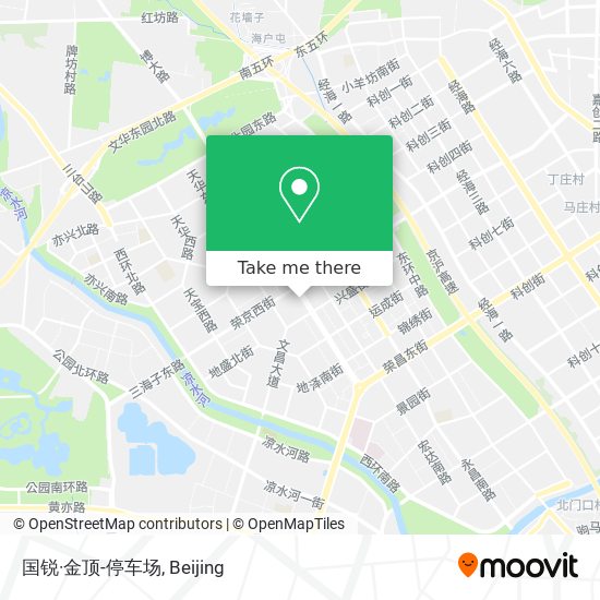 国锐·金顶-停车场 map