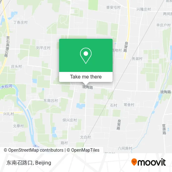 东南召路口 map