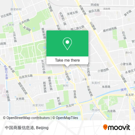 中国商服信息港 map