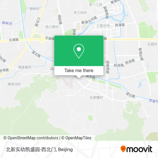 北新实幼凯盛园-西北门 map
