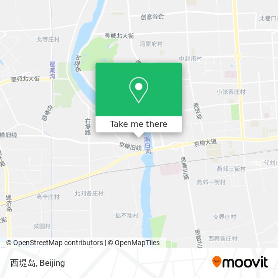 西堤岛 map