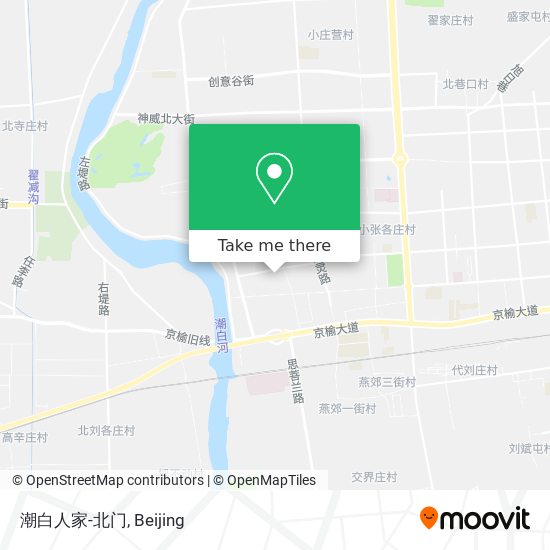 潮白人家-北门 map