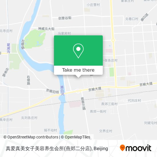 真爱真美女子美容养生会所(燕郊二分店) map