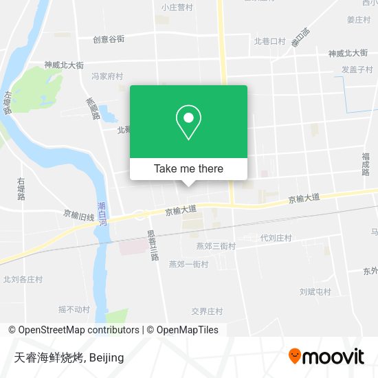 天睿海鲜烧烤 map