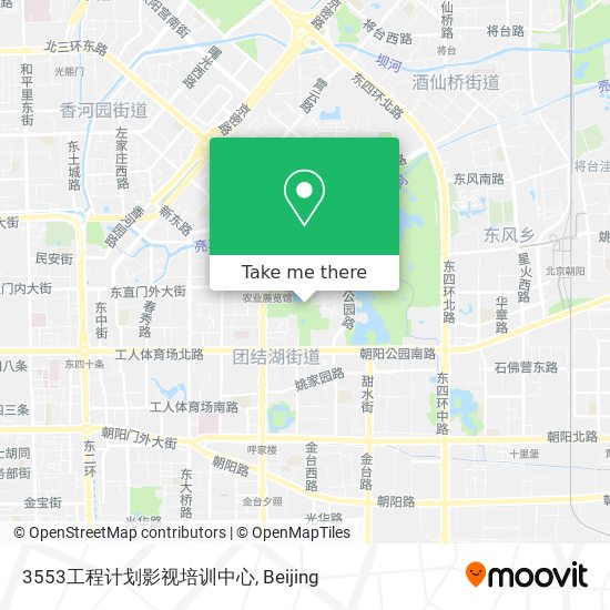 3553工程计划影视培训中心 map