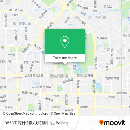 3553工程计划影视培训中心 map