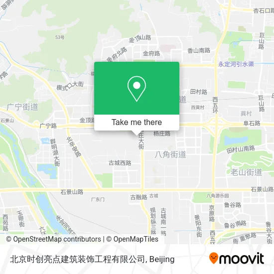 北京时创亮点建筑装饰工程有限公司 map