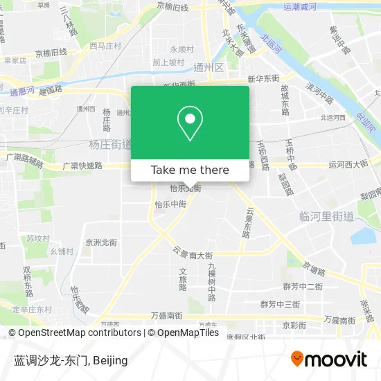 蓝调沙龙-东门 map