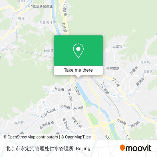 北京市永定河管理处供水管理所 map