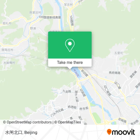 水闸北口 map