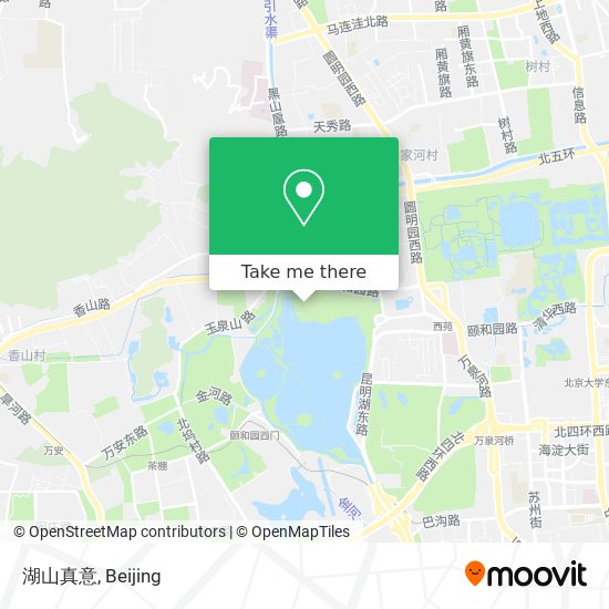 湖山真意 map