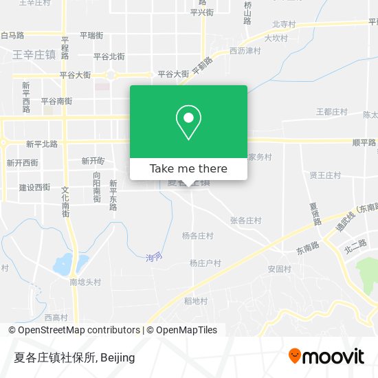 夏各庄镇社保所 map