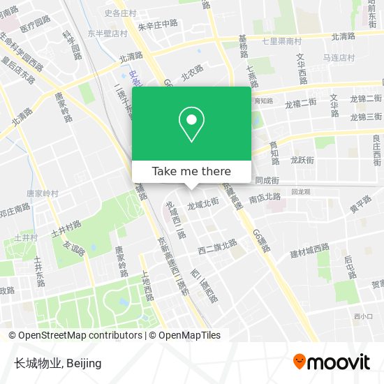长城物业 map